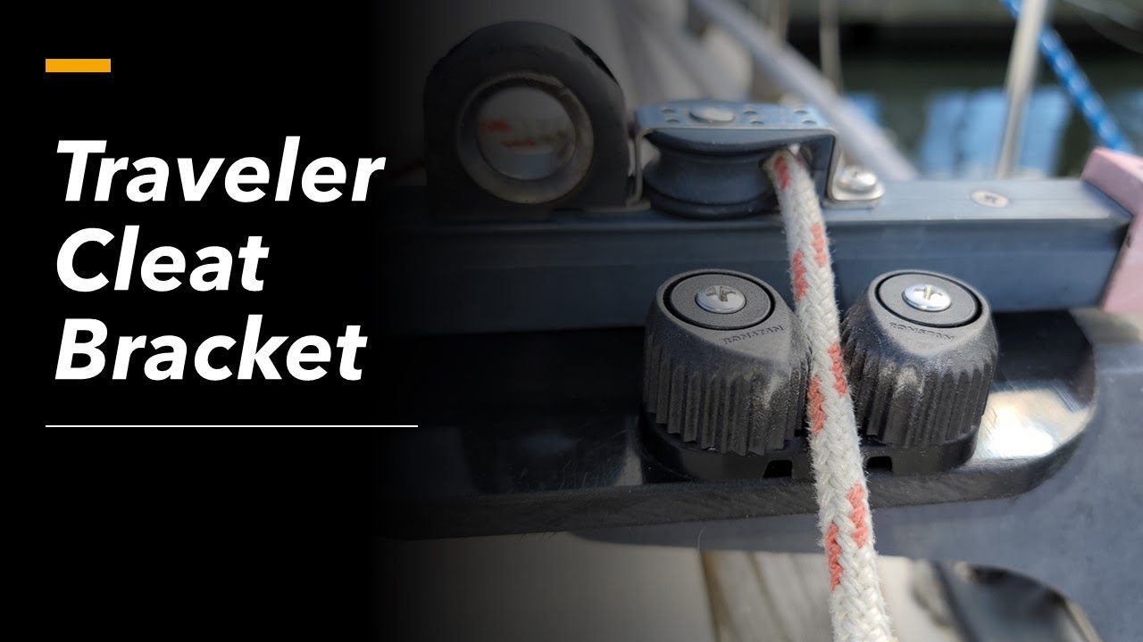 Brackets for Mainsheet Travler
