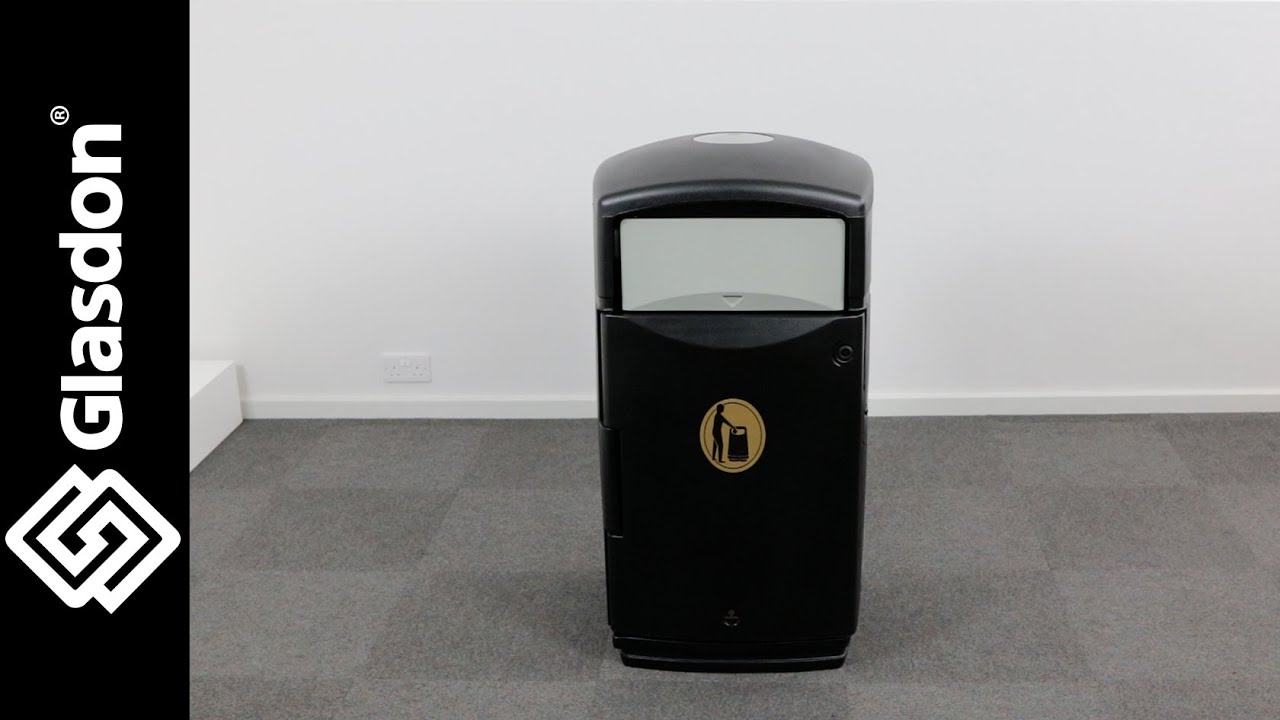 Glasdon UK | Demonstration | Futuro&trade; Litter Bin
