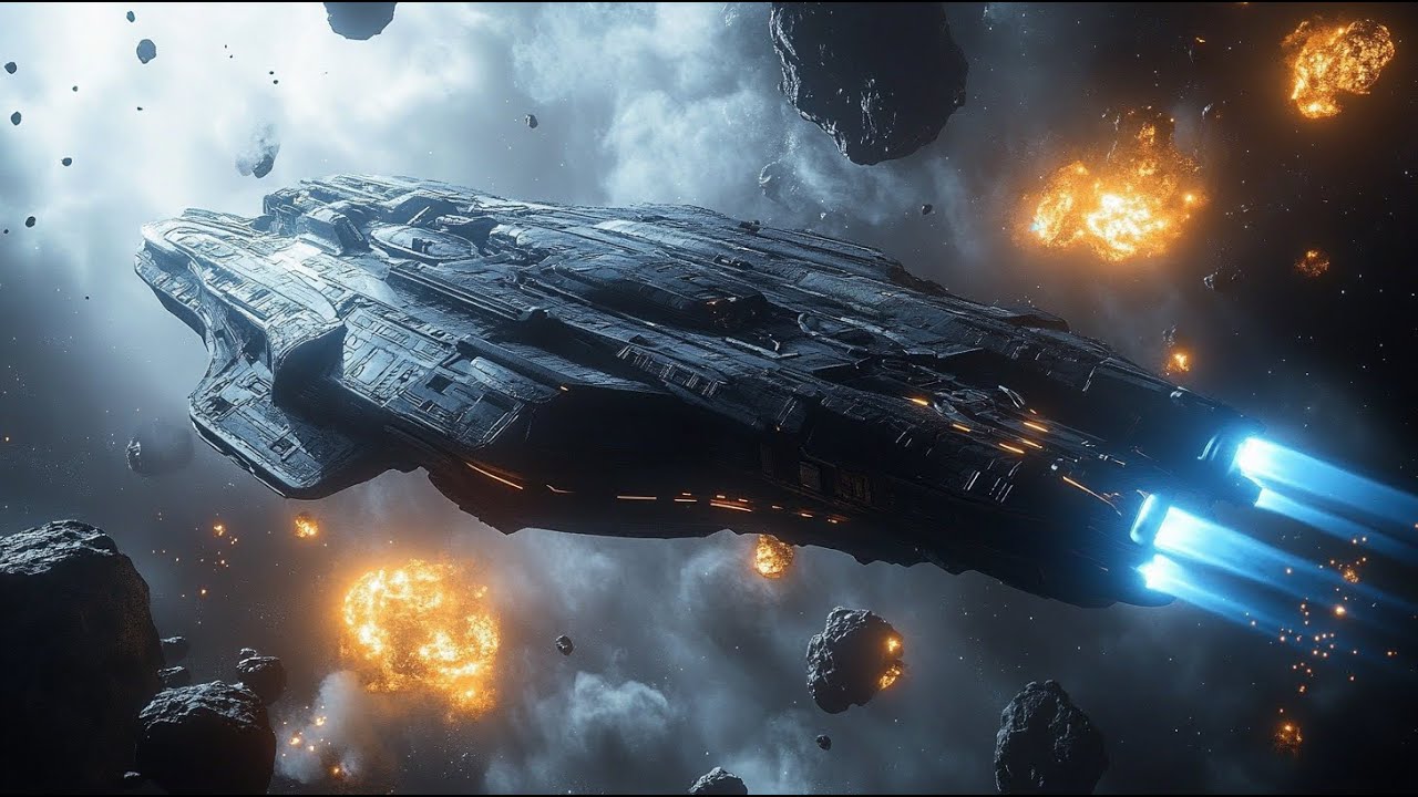 Hanno devastato la galassia, finché una nave da guerra umana non è apparsa sui loro scanner!