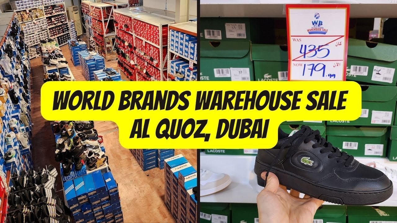 World Brands Warehouse Sale in Al Quoz, Dubai
