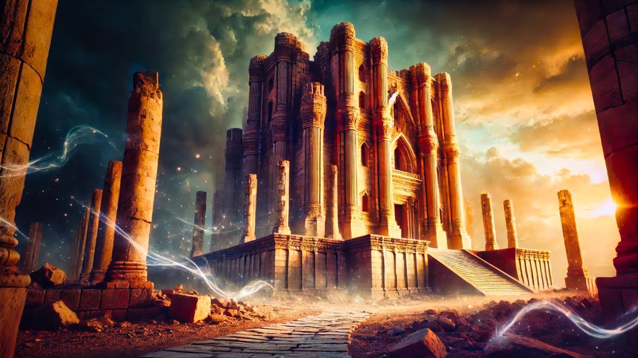 Ancient Stone Temple Ambience | Magical 3D Fantasy Audio for DnD, Focus, and Relaxation