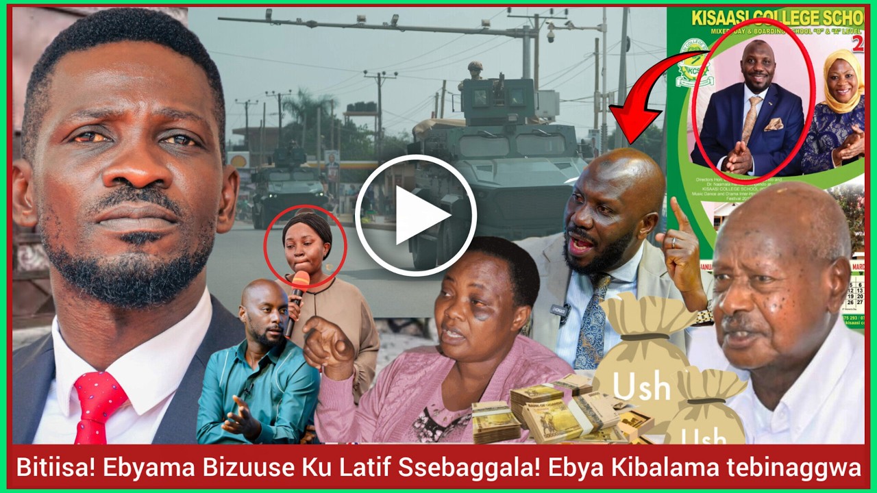 Agatalinda! Ebipya Bizuuse ku Latif Ssebaggala ne Museveni! Ekigudde ku Nabanja Bobi Wine yabimanya