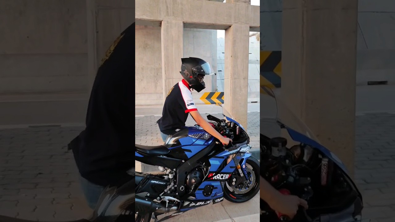 KYT R2R | Yamaha R6 with Perfect ✨🎥