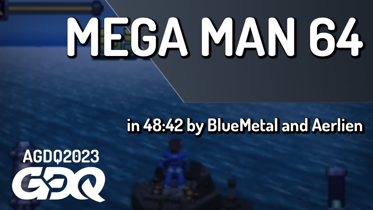 Mega Man 64 by BlueMetal and Aerlien in 48:42 - Awesome Games Done Quick 2023