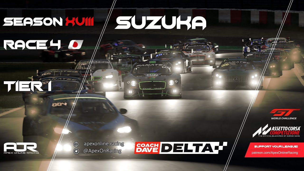 Assetto Corsa Competizione | Season XVIII | Race 4  | Tier 1 | PC | Suzuka