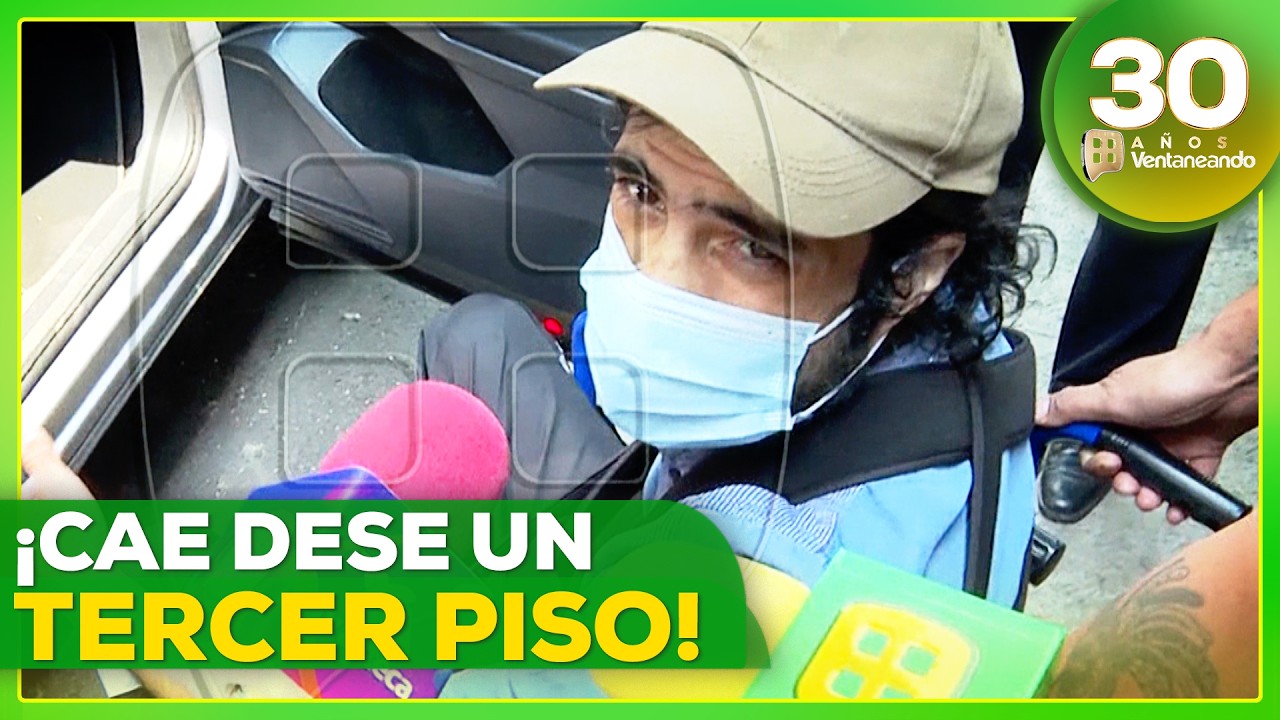 José Ángel Bichir cayó de un tercer piso mientras se encontraba con su mamá | Ventaneando