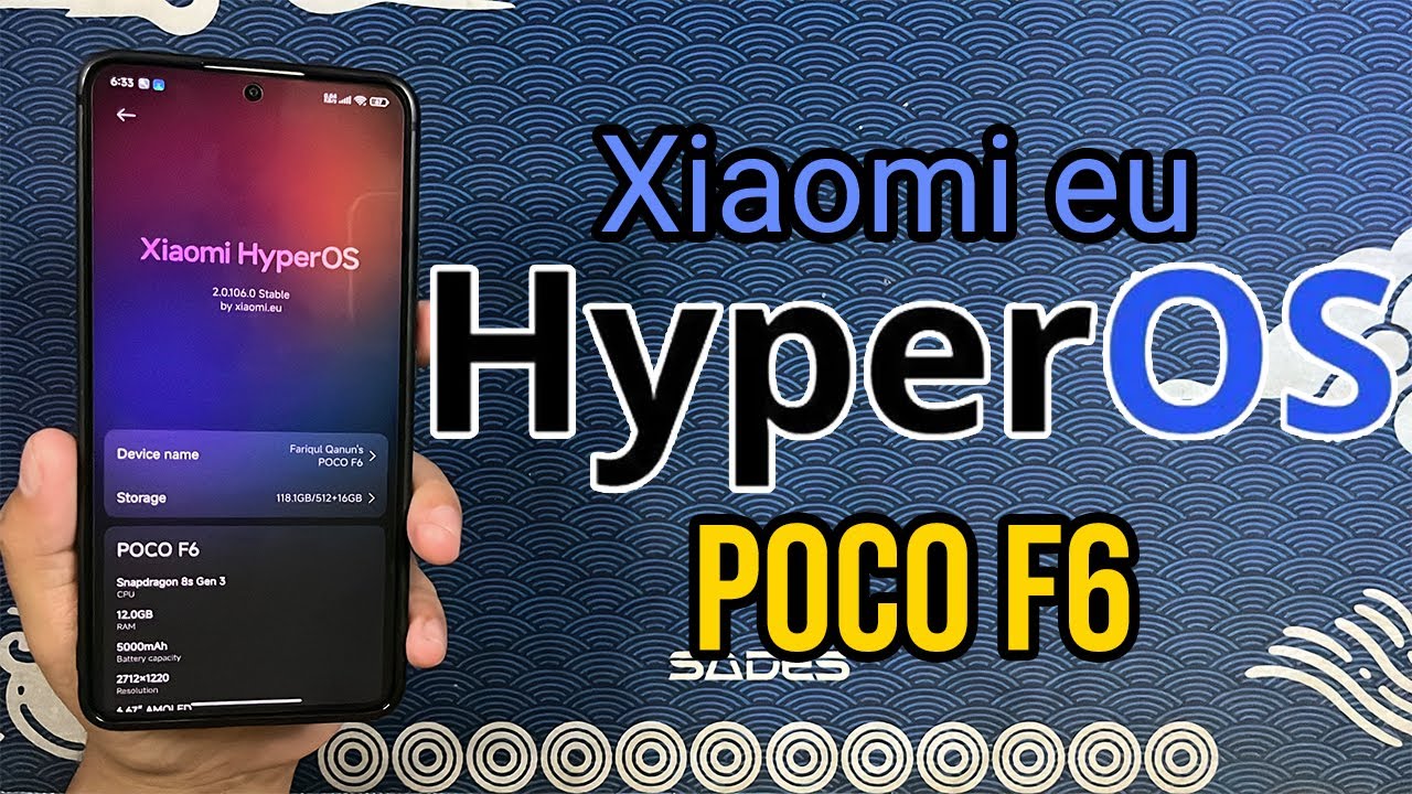 Rom Andalan!!! - Review Custom Rom HyperOs 2.0 by Xiaomi.eu - Poco F6 Indonesia