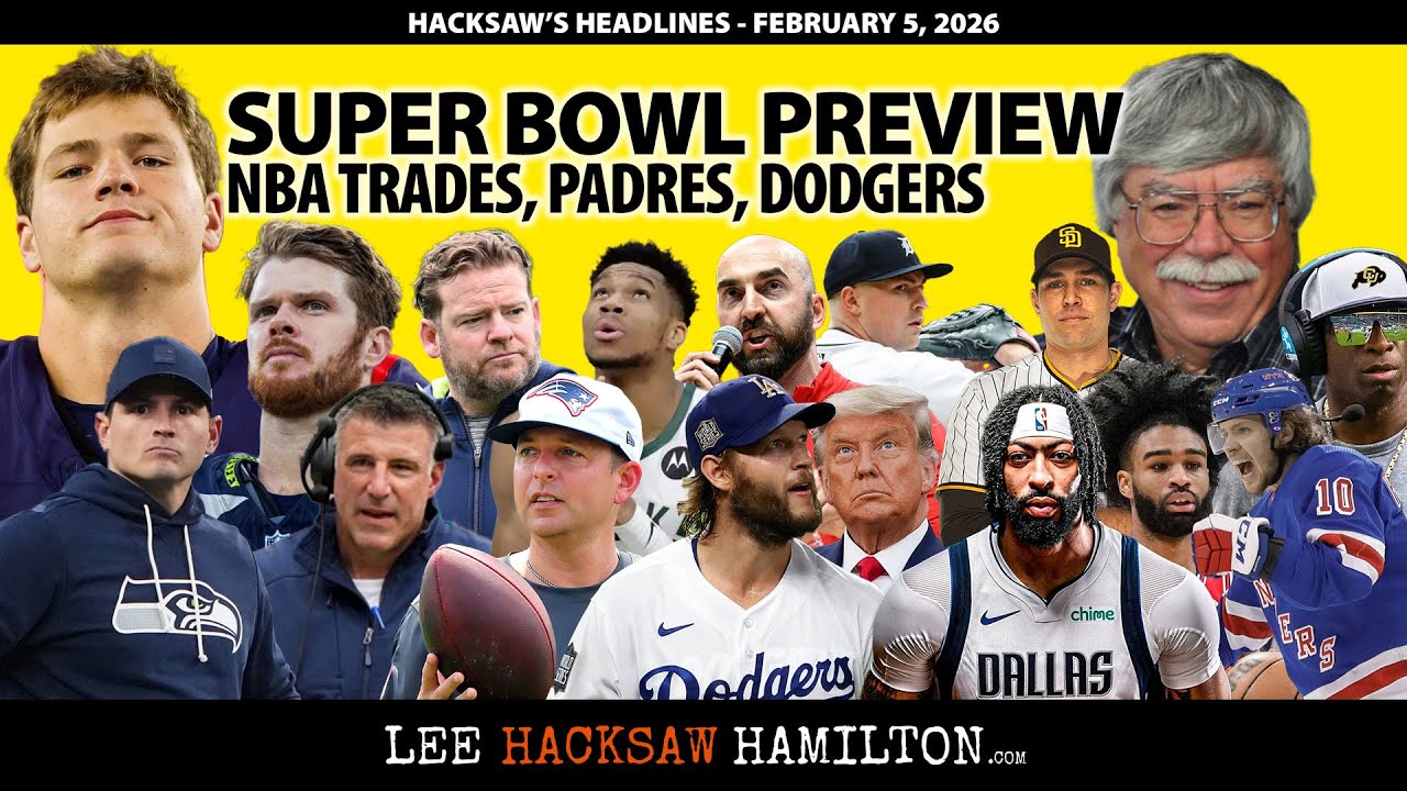 Super Bowl Preview, Aztec Recruiting, Padres/Dodgers/Angels News, NBA Trades, NHL, Sports Media