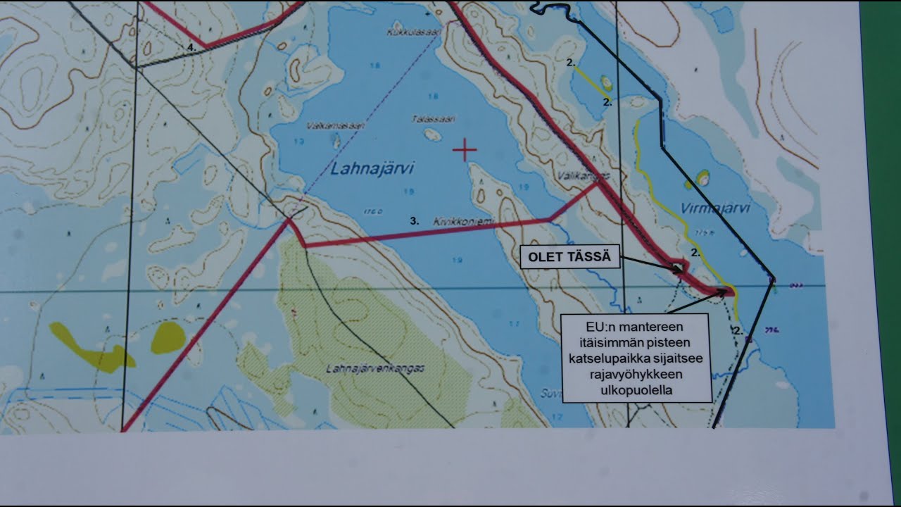 Ilomantsa-ajo Osa 6  Itäpisteellä rajapatrullin kera, ja sitten Kitsiin.