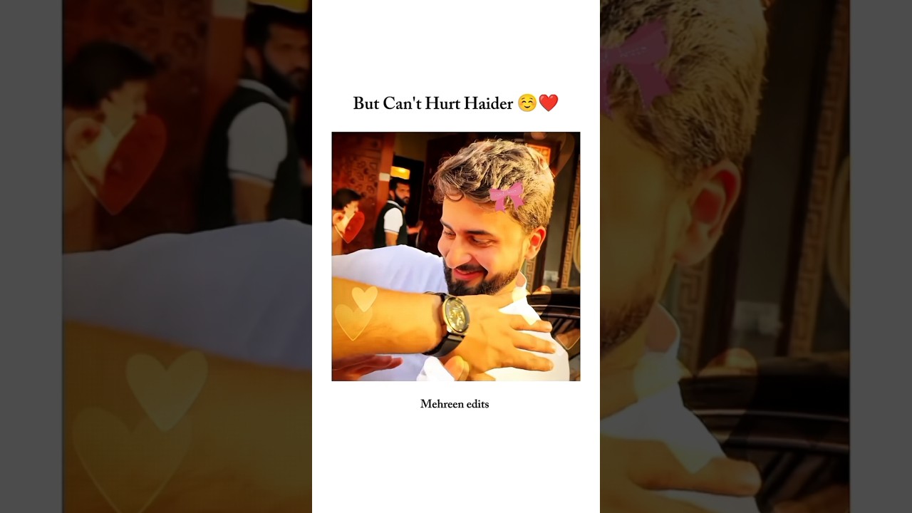 Rajab can't never Hurt Haider ☺️ #hairab #rajab