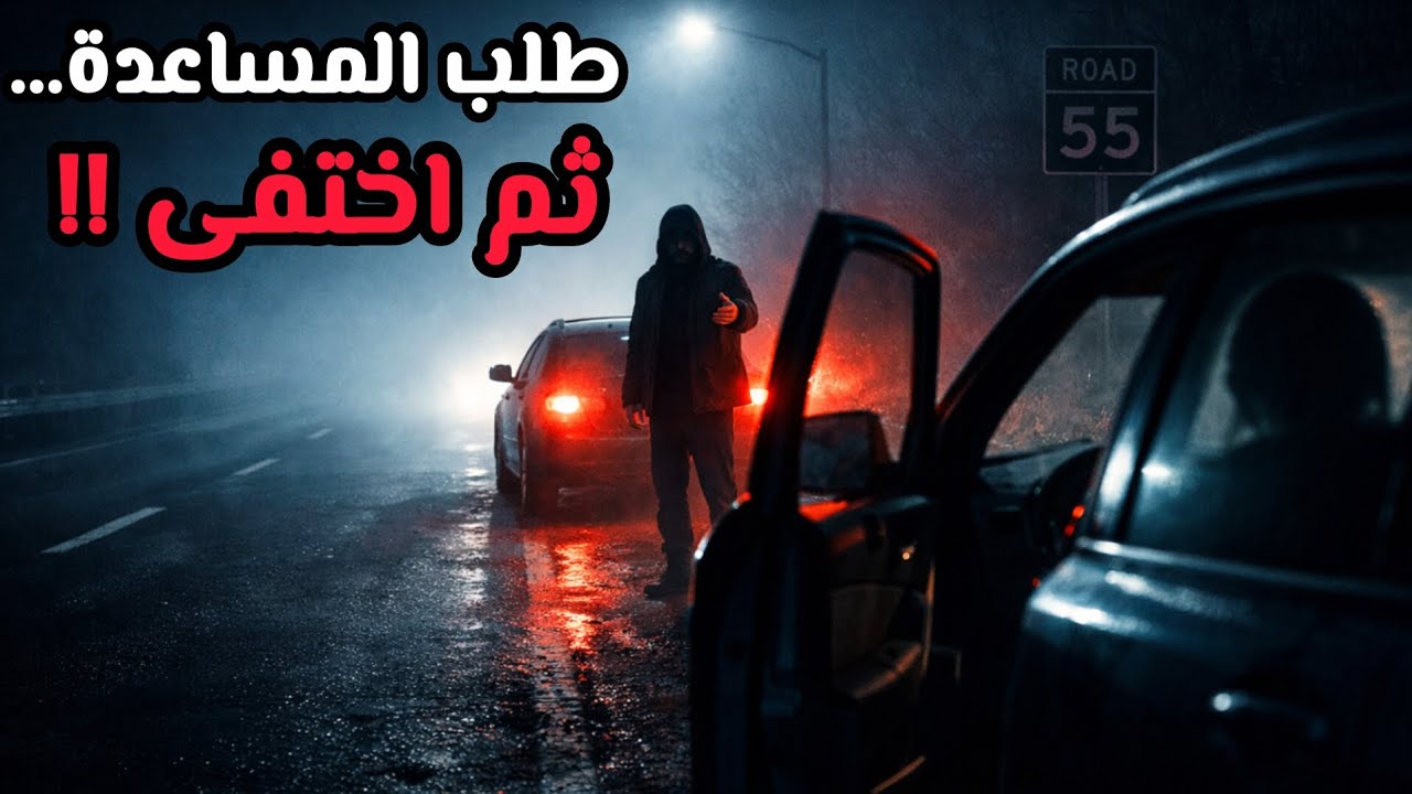    قصة مرعبة على الطريق 55 | توقفت لمساعدة رجل فظهر شخص في المقعد الخلفي