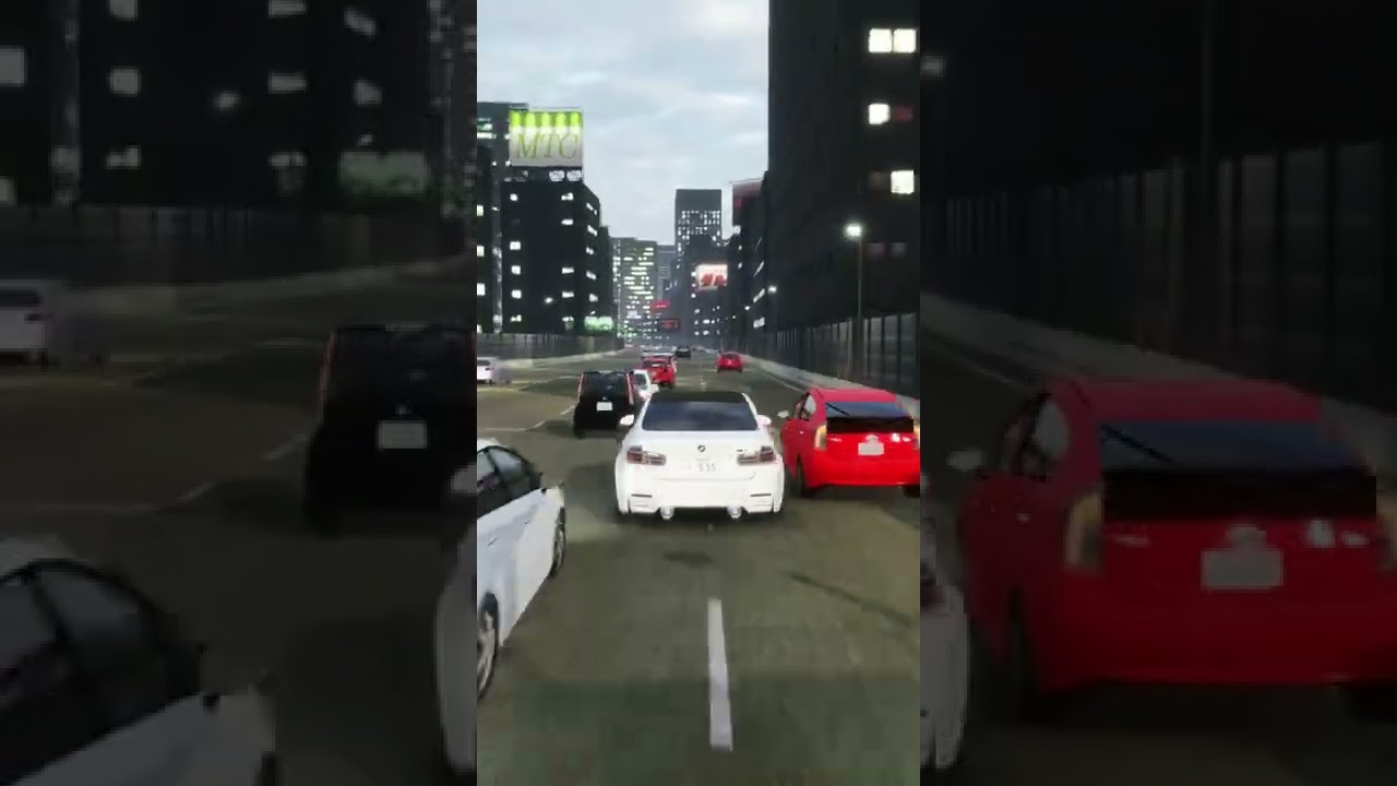 BMW F80 M3 CUTS UP IN JAPAN TRAFFIC.. 
