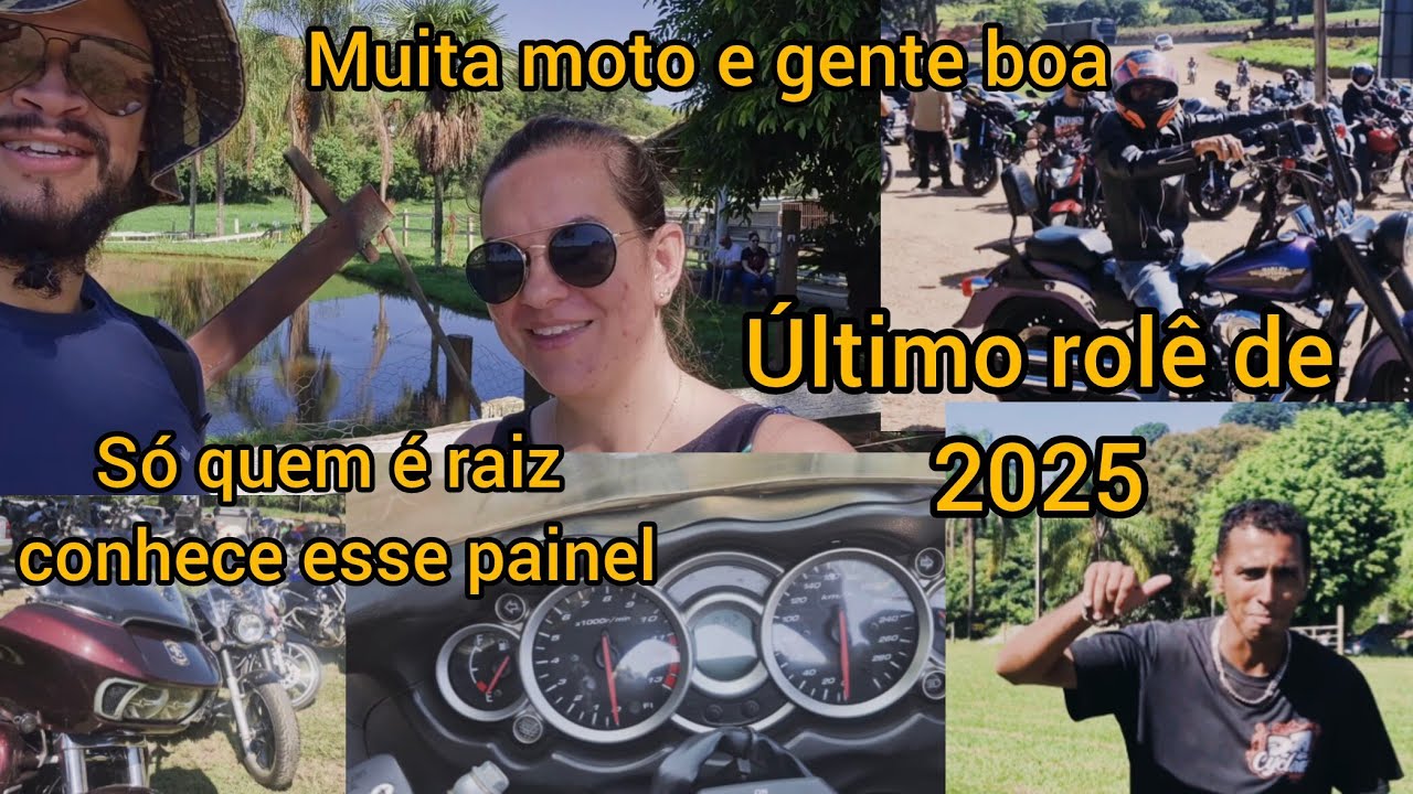 Último passeio de motos do ano de 2025. Venda do Chico