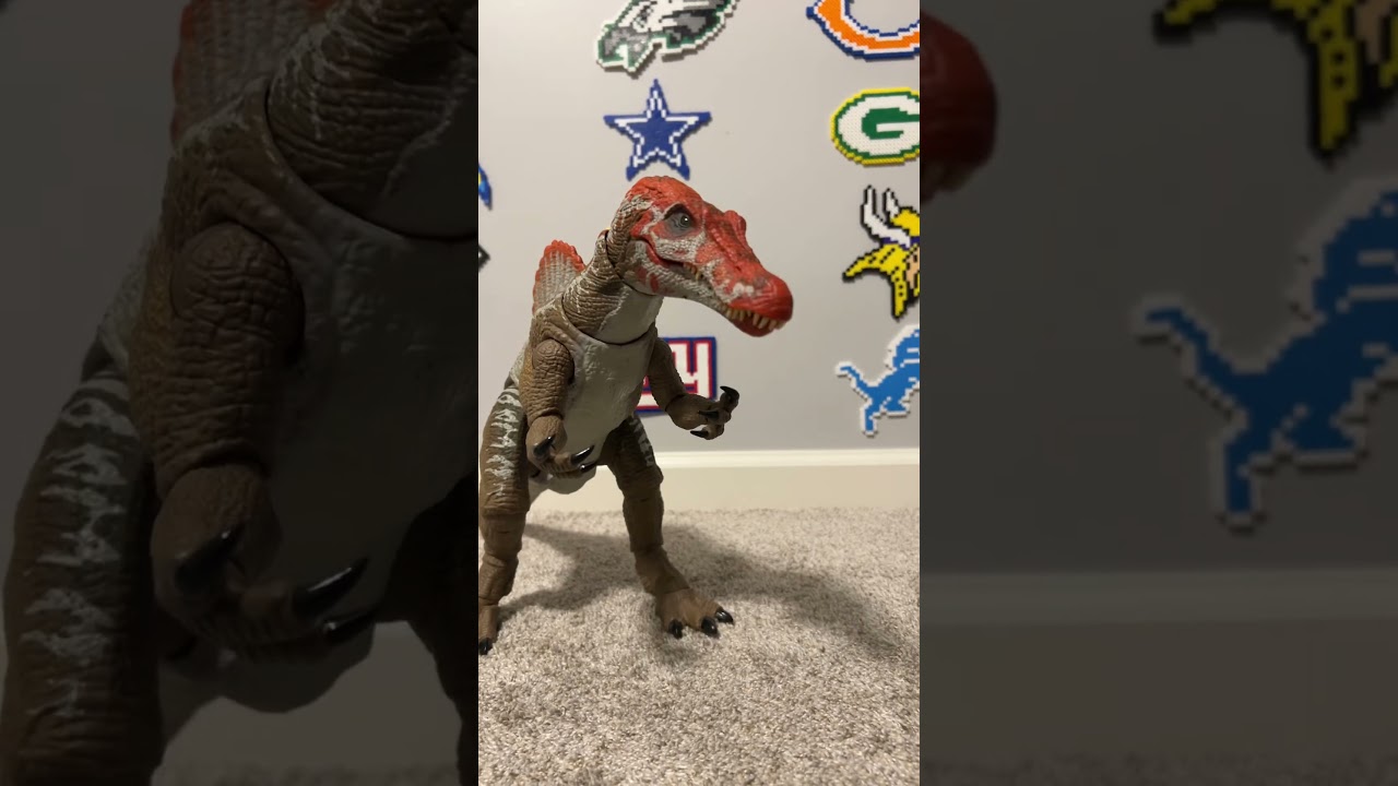 Spino is a bird #jurassicworld #funny #actionfigure #stopmotion