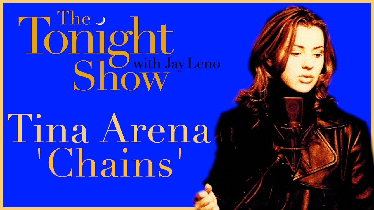 TINA ARENA - 'Chains' - The Tonight Show with Jay Leno. June 7th, 1996.