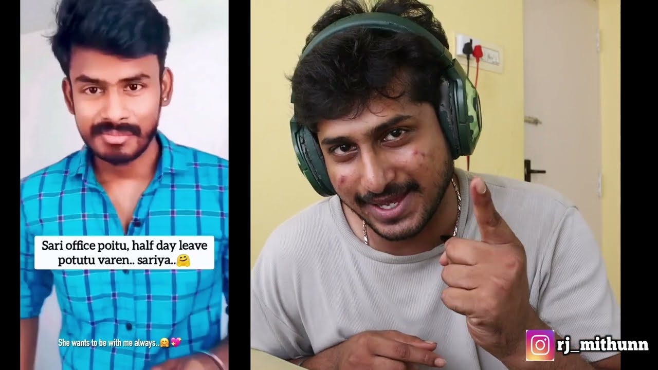 💋Inba KISSING reels Troll part 2😄 / Reels Troll😂 / TikTok Troll / Meet Mr Mithun