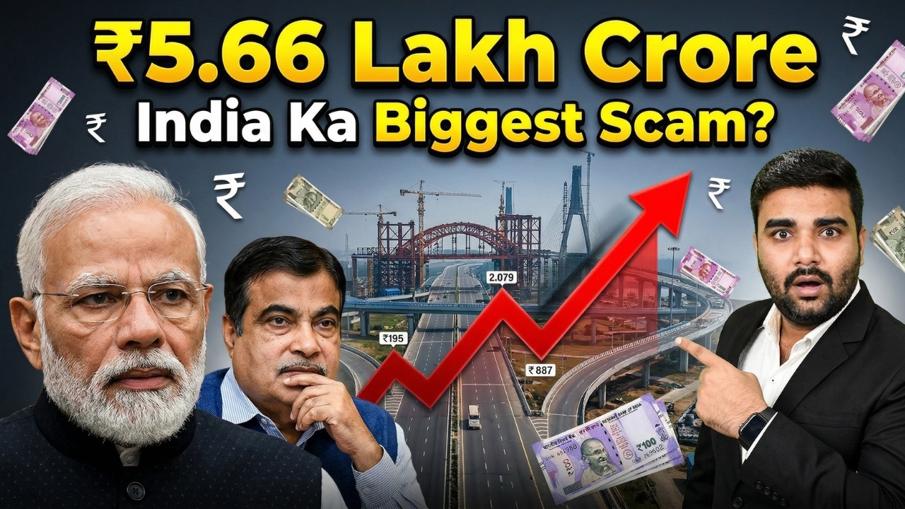 Why Infrastructure Projects Fail & ₹5.66 Lakh Crore Loss | Cost Overrun in India Explained