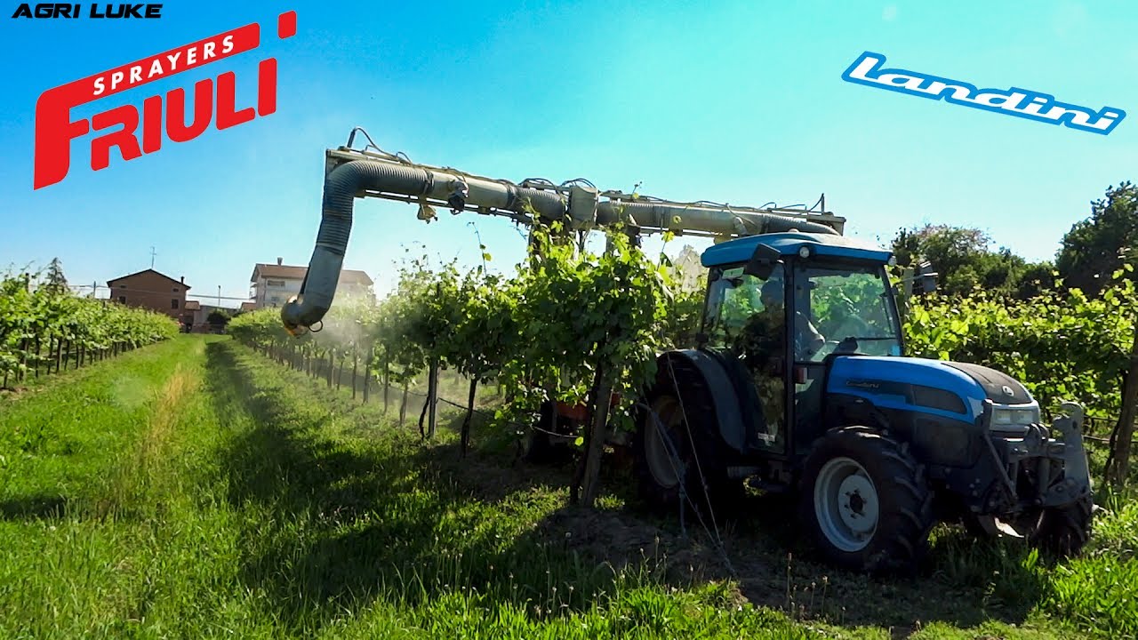 Landini Rex GT | Friuli Diamant Twin | Vyneyard Treatment | Trattamento Vigna