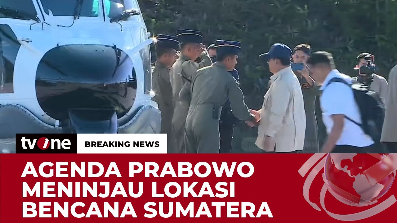 Rute Kunjungan dan Agenda Presiden Prabowo Ke Tapanuli Tengah, Aceh dan Padang | Breaking News tvOne