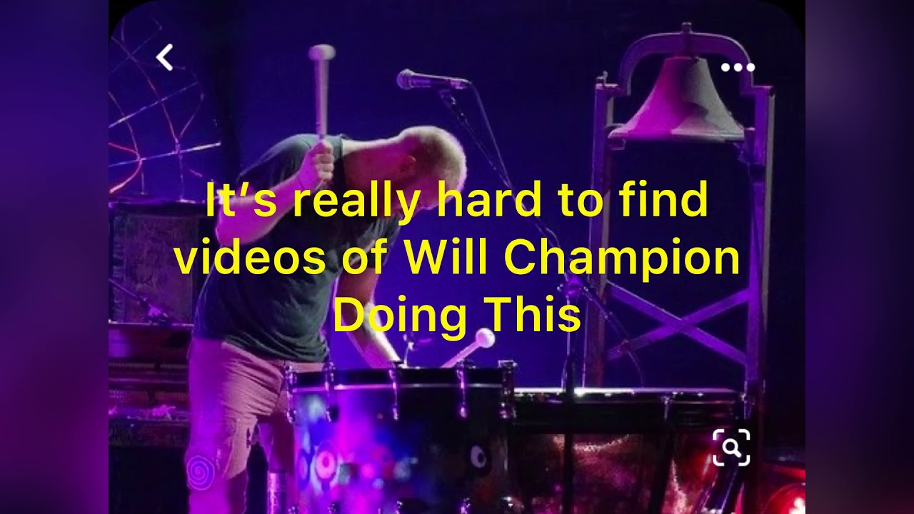Will Champion Drumming Hard