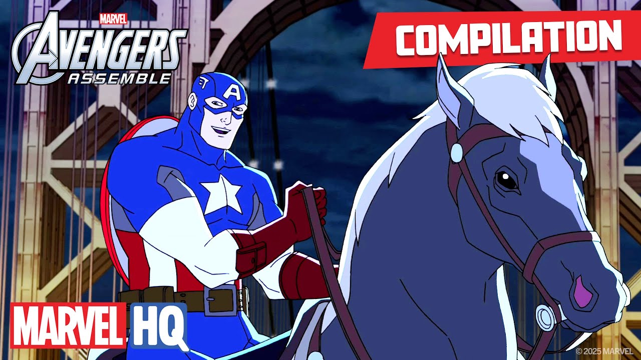 The Avengers, Animals, & Creatures 🐋 🐶🐎 | Marvel's Avengers Assemble @MarvelHQ