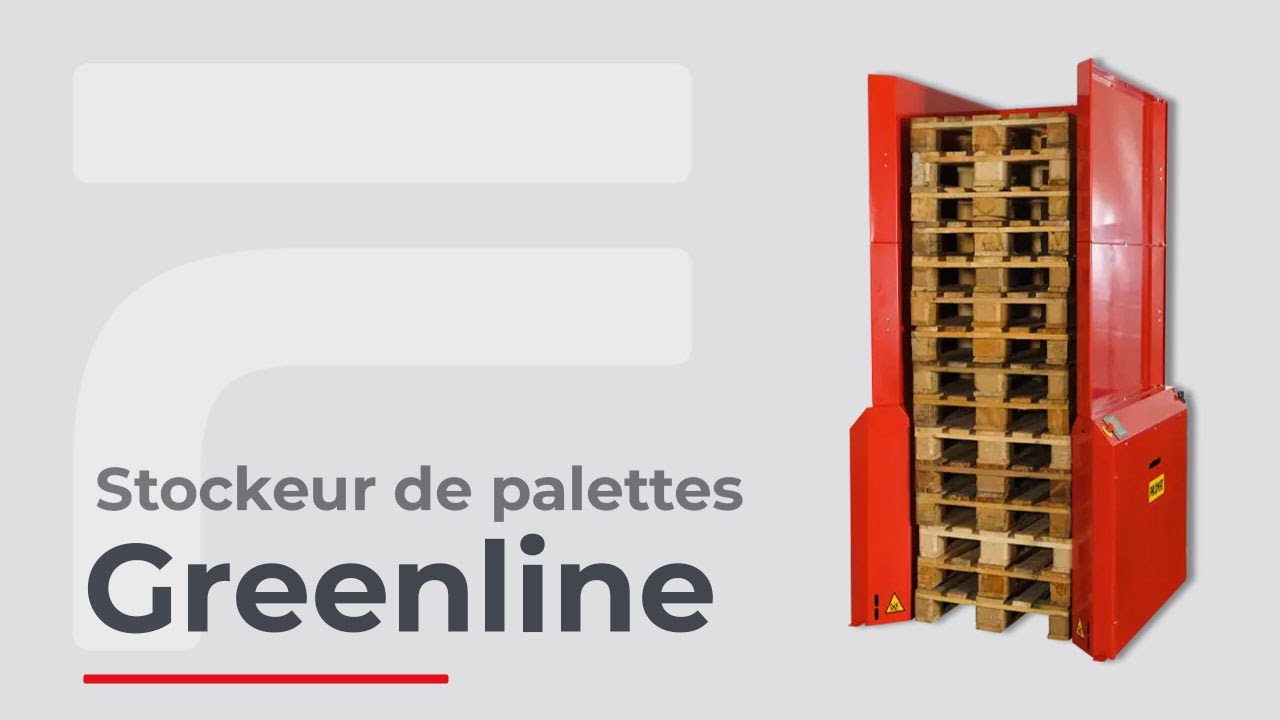 Stockeur de palettes - Empiler et d&eacute;piler des palettes