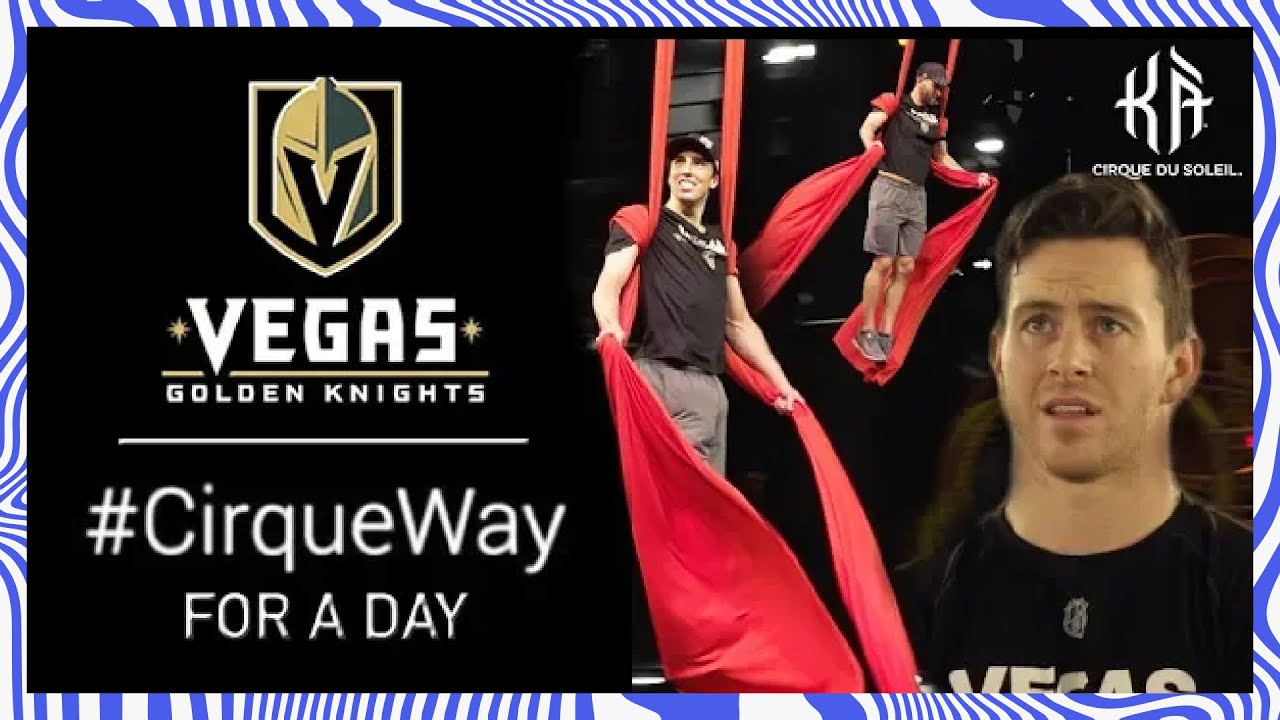 Vegas Golden Knights perform for Cirque du Soleil? From Stanley Cup Playoffs to #CirqueWay For A Day