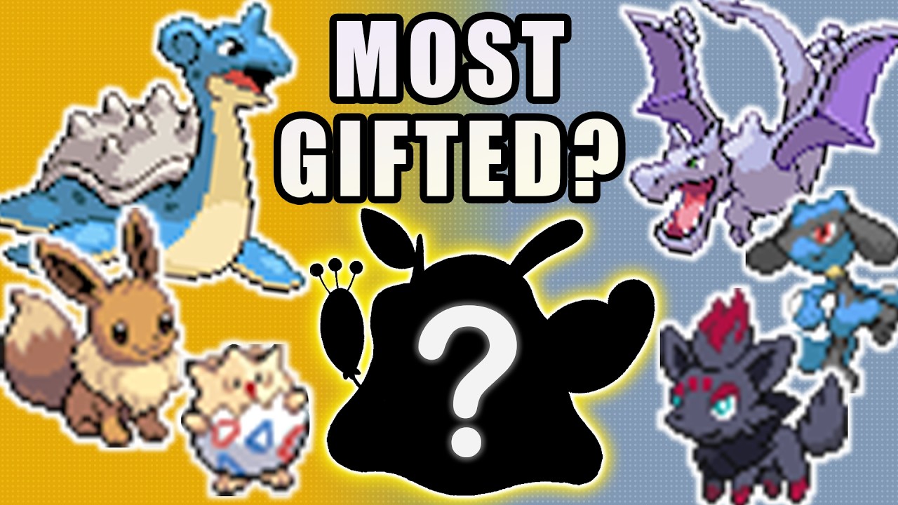 Which Pok&eacute;mon Is Given As A Gift The Most?