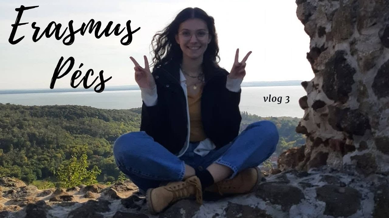 Pécs Light Festival - Weekend at the Balaton Lake - Erasmus - Vlog 3