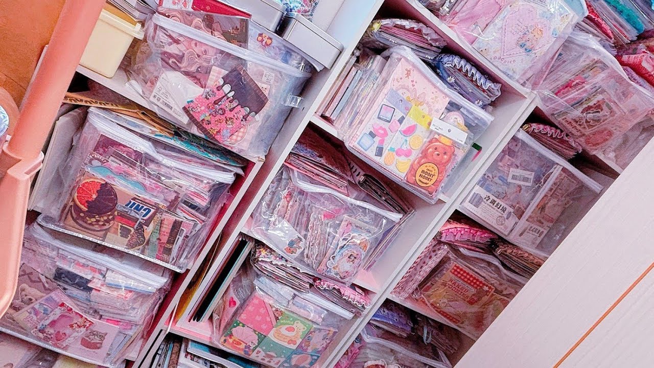 紙もの収納お部屋紹介🩷New❣️2024年冬🌟紙もの収納部屋🌟