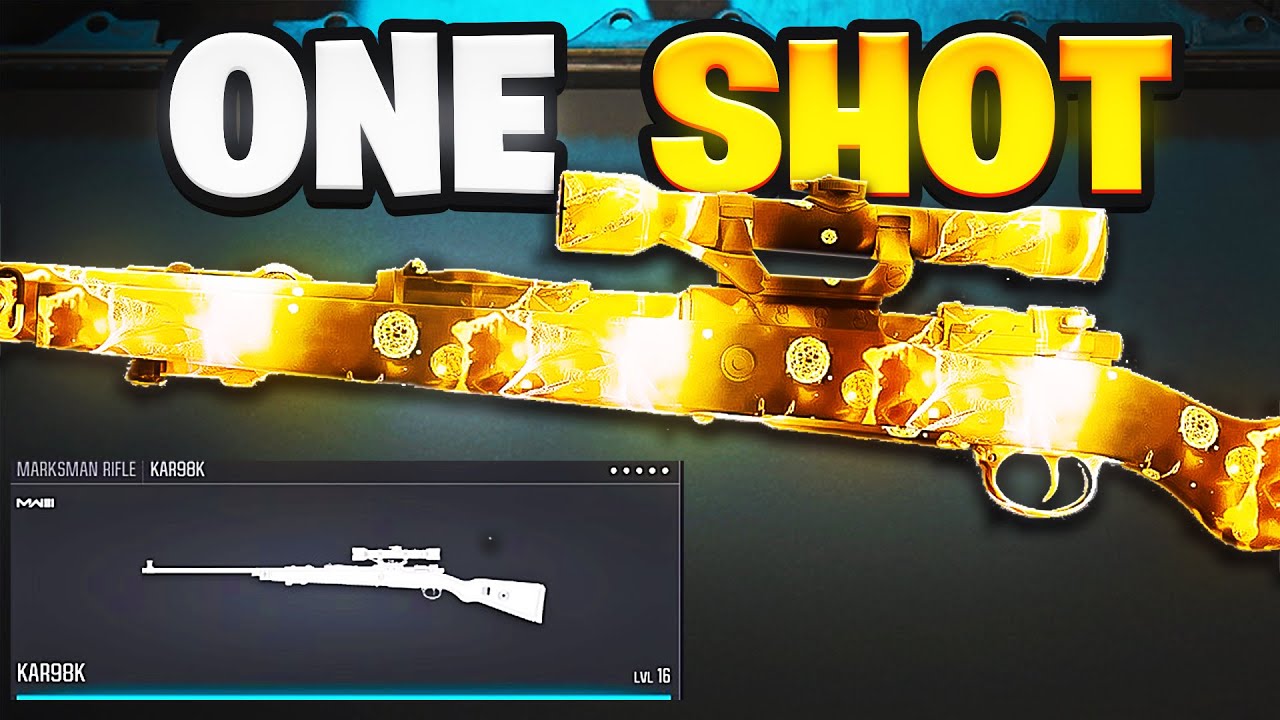 The *ONE SHOT* KAR98 CLASS In WARZONE 😱 ! ( Best KAR98k Class Setup Warzone )