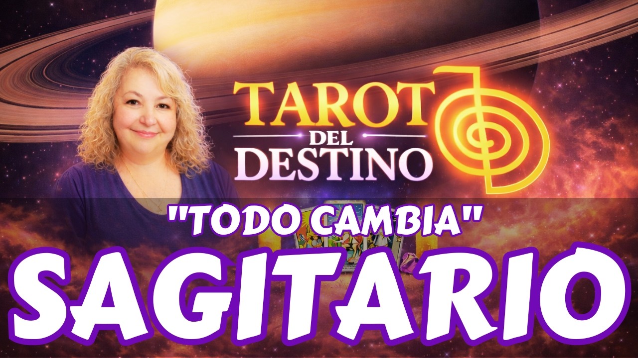 SAGITARIO ♐ LO QUE ESPERAS LLEGA… TU VIDA SE TRANSFORMA | Tarot del Destino #sagitario