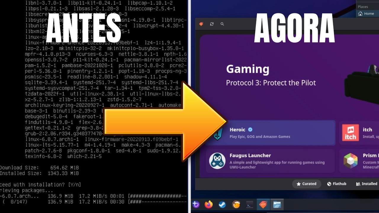 Depois disso, voltar para Ubuntu parece gambiarra...