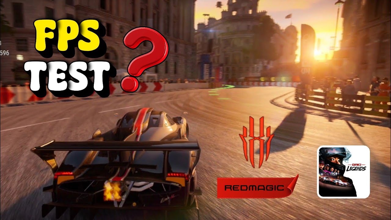 FPS TEST // Red MAGIC 10 Pro VS GRID Legends Mobile 🔥🔥🔥