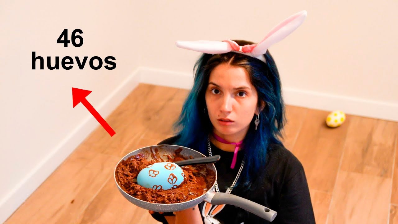 MEZCLE MUCHOS HUEVOS DE PASCUA PARA HACER SOLO UNO