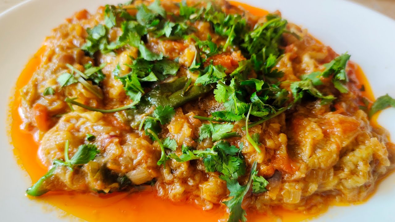 Baigan ka bharta/ Cooking with fariha 