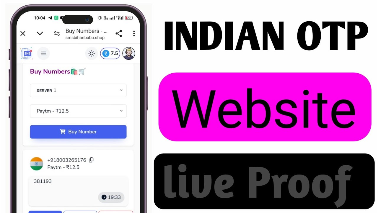 New Otp Bypass Website Launch || Indian Number Otp Bypass Website