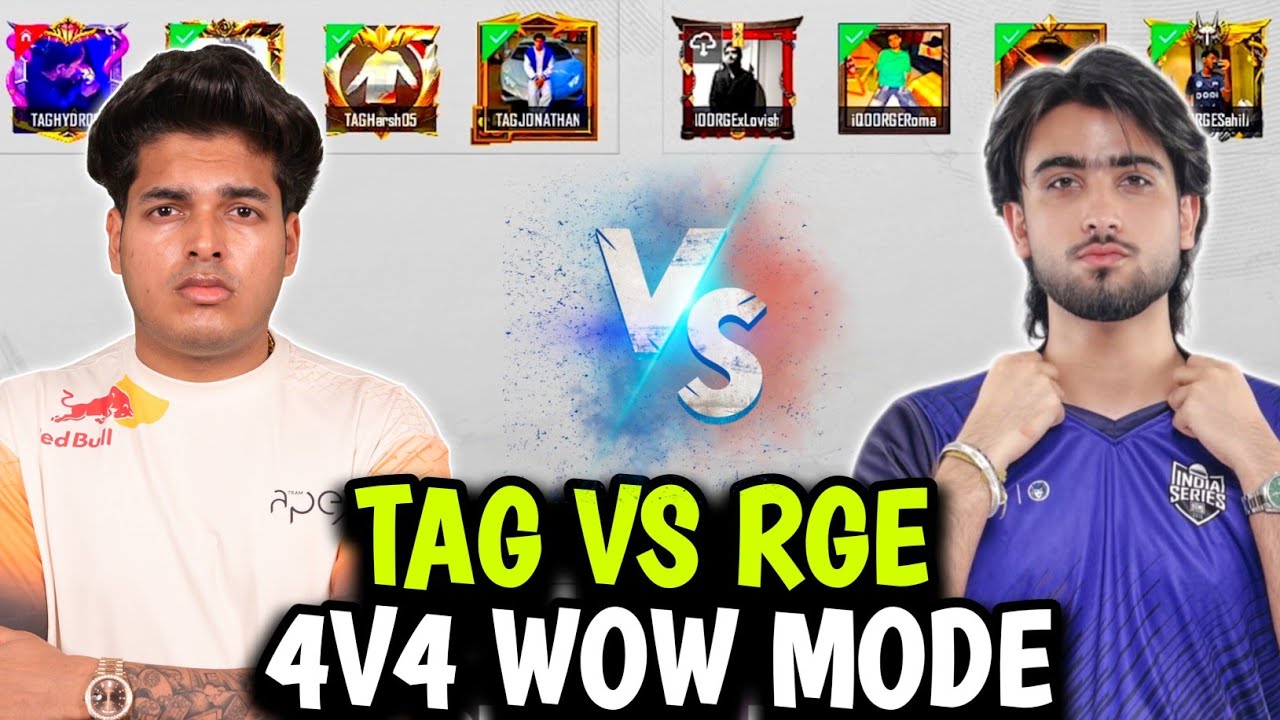 🇮🇳Team Apex Gaming Vs Reckoning Esports🥶🔥 Intense 4v4 Wow Mode😱 