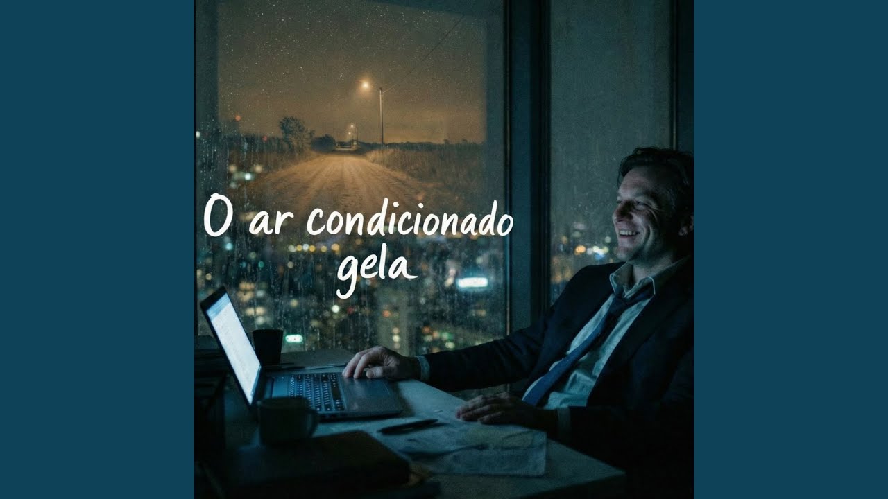 O ar condicionado gela