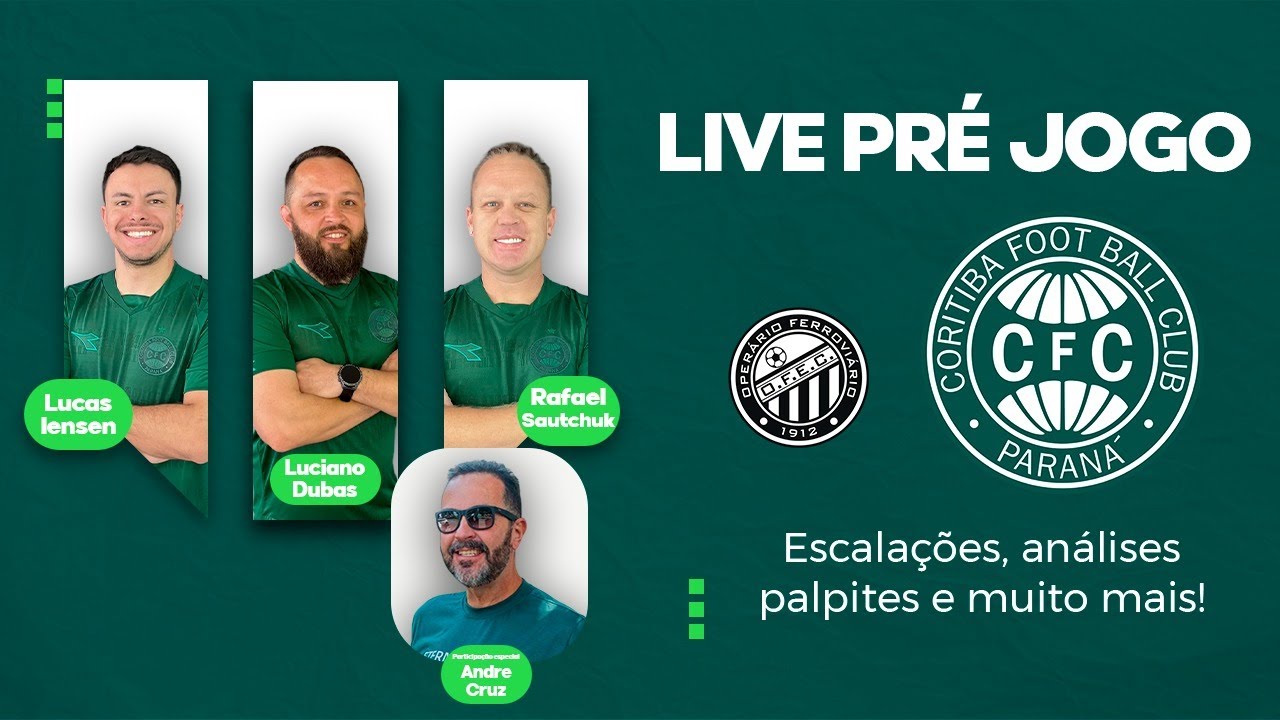 Pré-Jogo! Operário x Coritiba - Semifinal Estadual 2026 | Força Coxa