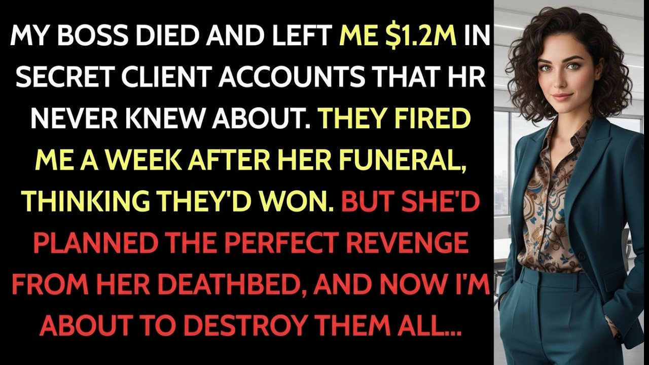 After My Boss’s Funeral, I Didn’t Tell HR About the $1.2M Client Portfolio She Left Me.