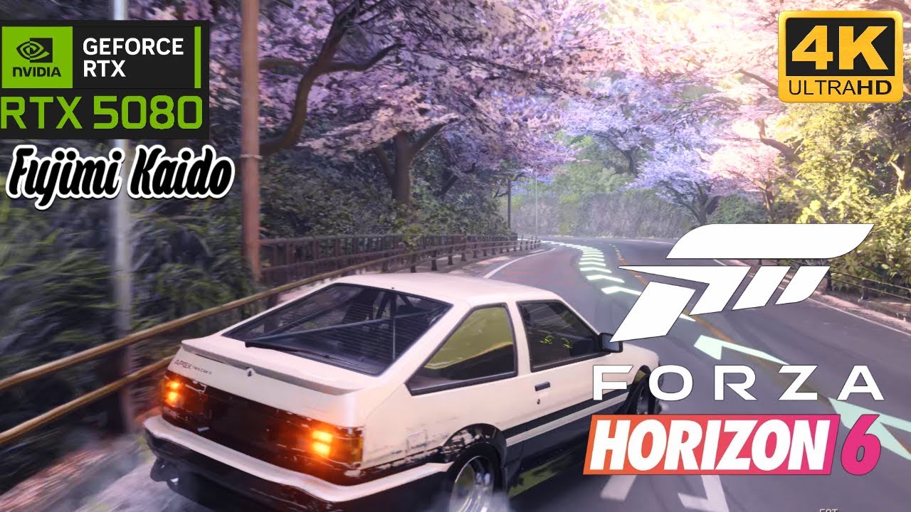 The Closest Look at Forza Horizon 6 So Far — Fujimi Kaido Drifting Session