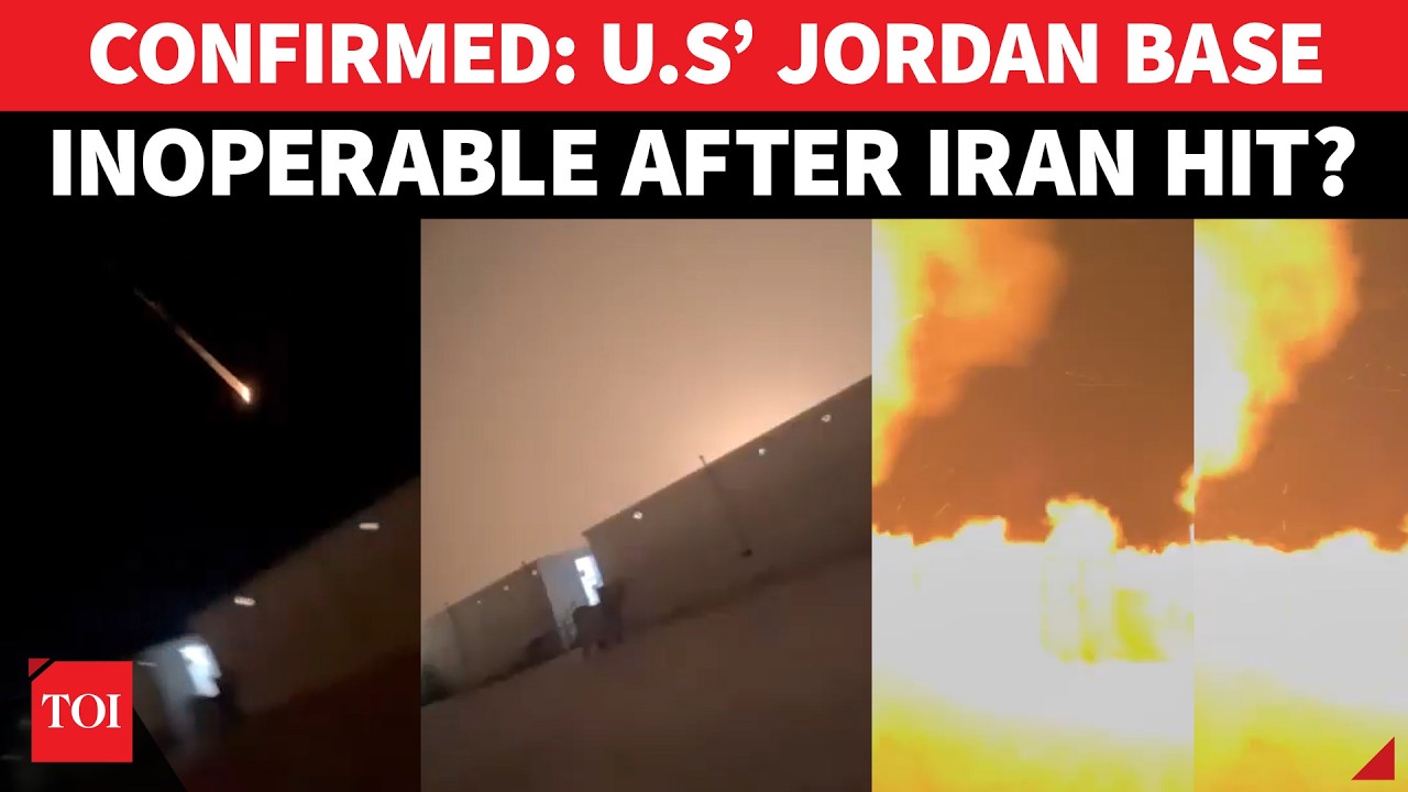 &lsquo;Jets Destroyed, Troops Down&rsquo;: US Admits Iran Inflicted Major Damage On Jordan Base? Watch