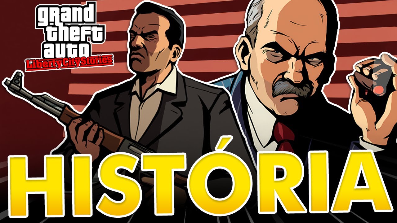 A HISTÓRIA de GTA LIBERTY CITY STORIES - (Narrado)