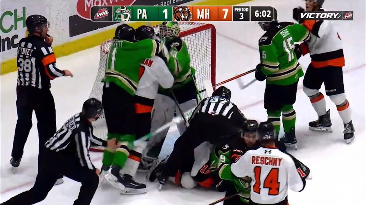 WHL Fights & heated moments 12/3/25