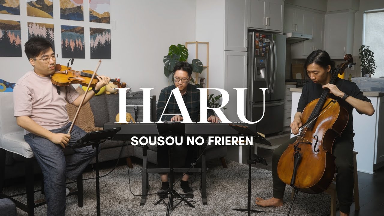 Haru | YORUSHIKA | Sousou no Frieren OP2 (Piano Trio)