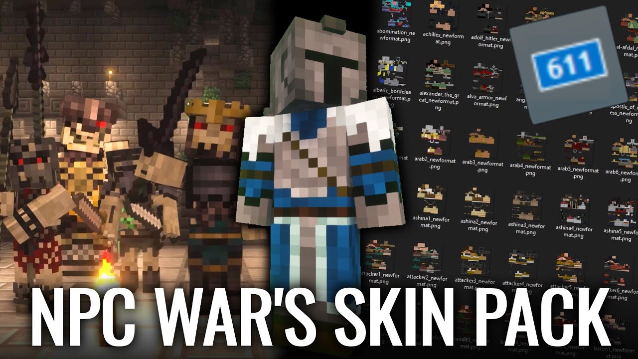 ULTIMATE SKIN PACK by NPC WAR | 100k Special (download and installation guide)