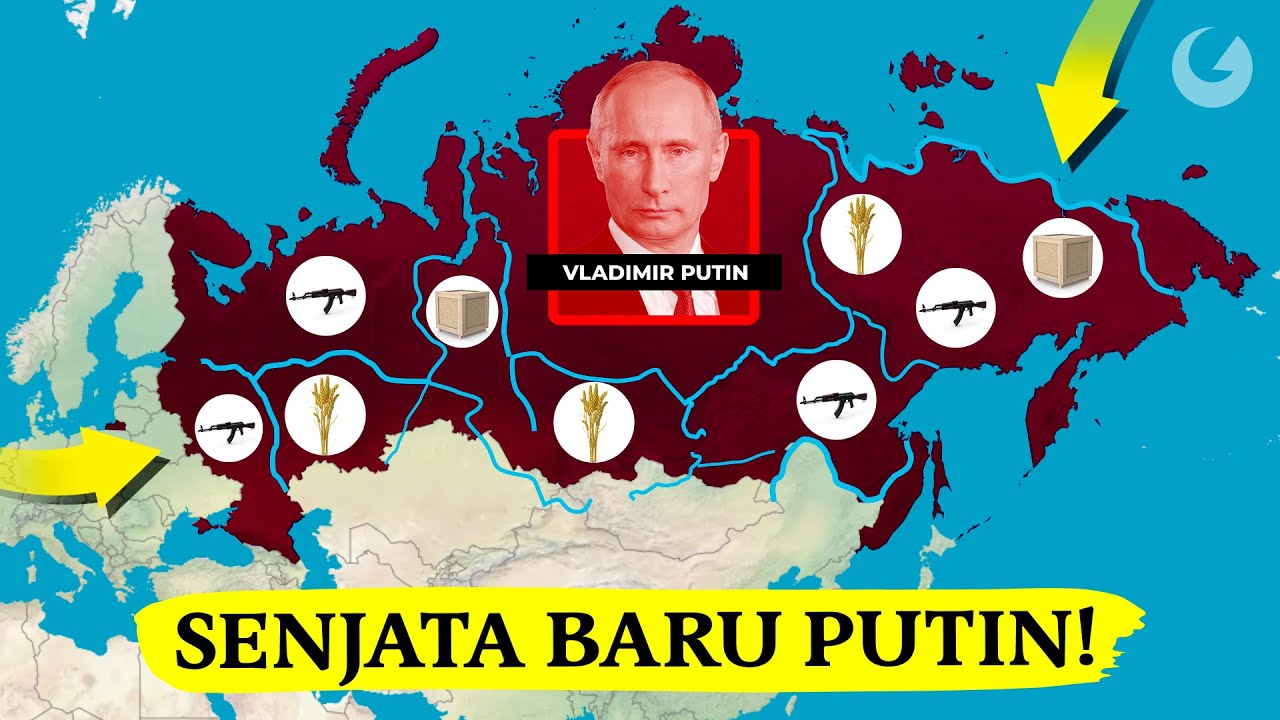 Strategi Gila Putin: Kuasai Benua Eurasia Lewat Sungai!