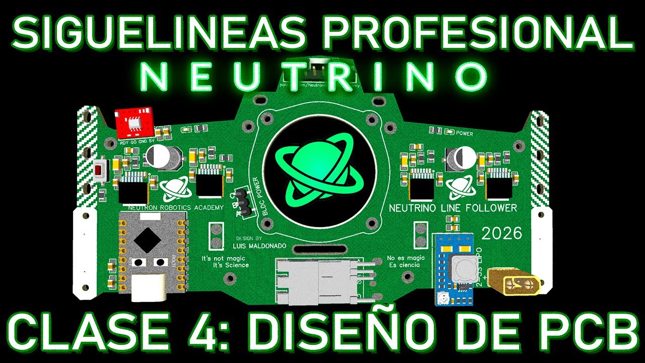 TUTORIAL SIGUELINEAS PROFESIONAL NEUTRINO - CLASE #4 PCB PROFESIONAL