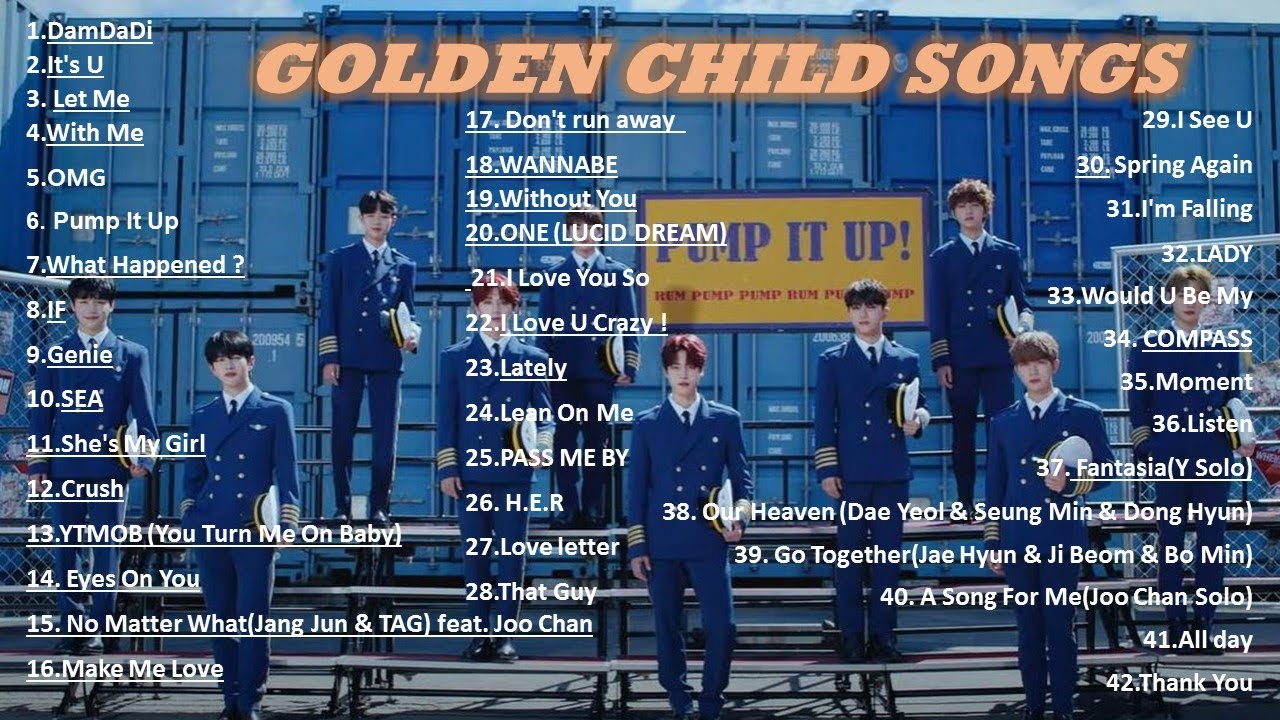 GOLDEN CHILD (골든차일드)PLAYLIST  SONGS 2017-2020